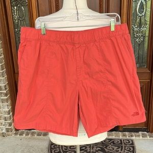 The North Face Mens Shorts Desert Sand Coral XL Cotton